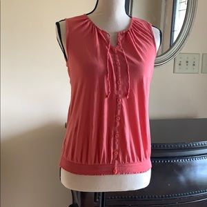 _ Loft womens short sleeve shirt